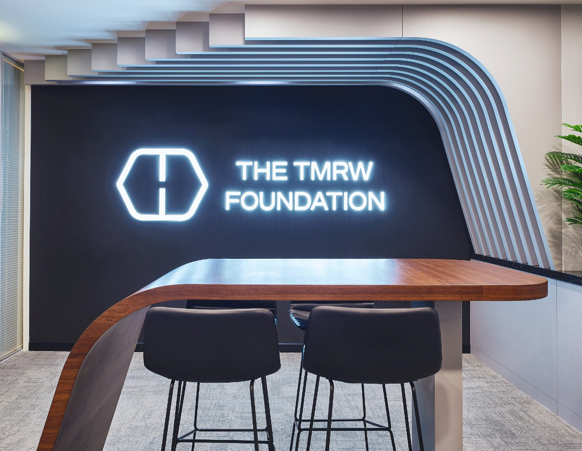 The TMRW Foundation office reception