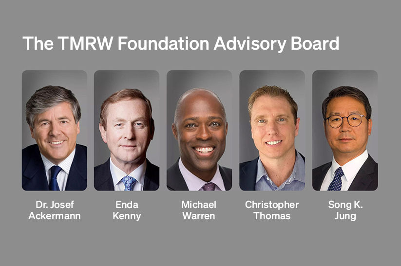 TMRW appoints high-profile Advisory Board, including Enda Kenny and Dr. Josef Ackermann.